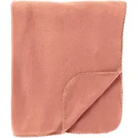 Dutch decor - PABLO - Plaid 150x200 cm - 100% polyester - fleece terrasplaid - Muted Clay - roze