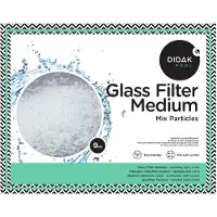 Didak Pool Glas Filter Medium – Mix Glasdeeltjes 0.8 – 1.2 mm 9 kg
