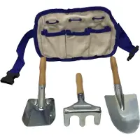 Eitech tuin gereedschap met heuptas voor de kleine tuinman / vrouw