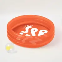 Sunnylife - Inflatable Games Zwembad Summer Spritz met Bal - PVC - Oranje -