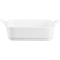 Pillivuyt Toulouse ovenschaal 25 x 23 cm porselein wit