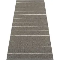 Pappelina Carl Rug 70x180 Cm /Charcoal - Vloerkleden met motieven Polyester Black - CAX718