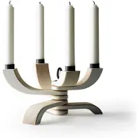 Design House Stockholm Nordic Light kaarsenhouder 4 armen wit