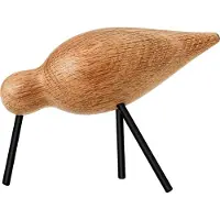 Normann Copenhagen Shorebird eiken-zwart medium