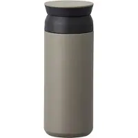 Kinto TRAVEL TUMBLER 500ml Kaki - rvs thermosfles - koffiecup - herbruikbaar - koffiebeker