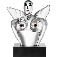 Kosta Boda Tribute Collection Uhv Housegod Limited Edition - Glaskunst Glas Clear - 7540038