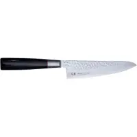 Suncraft Senzo Classic Santoku mes 14,3 cm damaststaal bruin