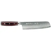 Yaxell Super Gou 37101, 161-laags damaststaal santoku, 16,5 cm