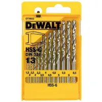 DeWalt 13-delige Metaalborenset HSS-G