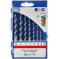 KRAMP 22501430008 Betonborenset SL80 // 3-10x1,0 mm / 8-dlg