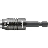Wiha 7148C Bithouder CentroFix mechanisch vergrendelbaar 1/4" in box 60 mm - 32477