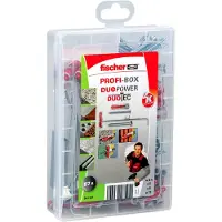 Fischer Profi-Box DuoPower en Hollewandplug DuoTec pluggen