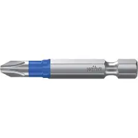 Wiha 41637 Kruis-bit Aandrijving: 1/4 (6,3 mm) Uitvoering: Kruiskop Phillips PH 1 50 mm