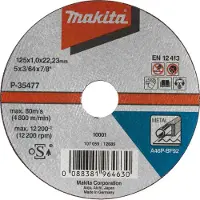 Makita Accessoires Doorslijpschijf 115x1,6mm met - B-14102 - 10 stuks - B-14102