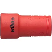 Wiha 246223 Dopsleutelinzet geïsoleerd 1/4" buitenzeskant 4.0 mm x 42 mm - 43088