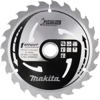 Makita E-12217 E-12217 Cirkelzaagblad 165 x 20 x 1.5 mm Aantal tanden: 24 1 stuk(s)