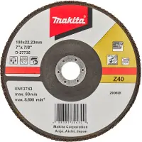 Makita Schuursch.180x22mm K40 Uni-FZ - D-27735