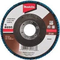 Makita Accessoires Lamellenschuurschijf 115mm Z120 - D-63775-10