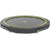Exit Silhouette Inground Sports trampoline - Ø 305 cm - Zwart