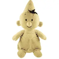 Bumba Corduroy Knuffel - zachte gele Corduroy pluche knuffel - 35 cm