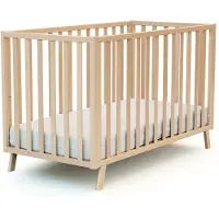 AT4 CONFORT babybed 60 x 120 cm gelakt beuken