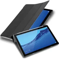 Cadorabo Tablet boekomslag (MediaPad T5 10), Tablethoes, Zwart