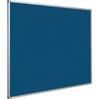 Smit Visual Prikbord bulletin 16mm blauw - 60x90 cm