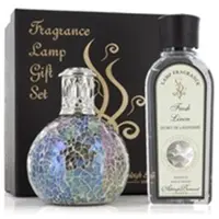 Ashleigh & Burwood Ashleigh and Burwood gift set Fairy Ball + Fresh Linen Geurlamp S parelmoer