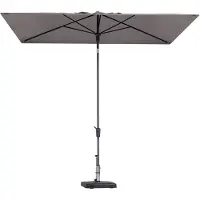 Madison Mikros taupe stokparasol 300 x 200 cm zonwering