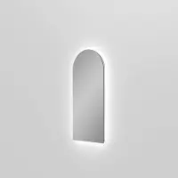 Balmani Giro Arco rondboog badkamerspiegel 35 x 80 cm met spiegelverlichting