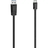 Hama USB-C-kabel, USB-C-stekker - USB-A-stekker, USB 3.2 Gem