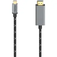 Hama Video Cable, USB-C/HDMI, Ultra-HD 4K, 1.5m