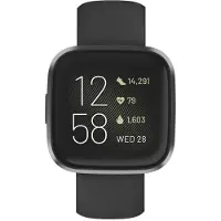 Hama Wrist Strap for Fitbit Versa 2/Versa (Lite), black