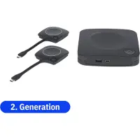 Barco Clickshare CX-30 EU (GEN2) Conferentiesysteem HDMI, RJ45, USB-A, USB-C, WiFi Zwart