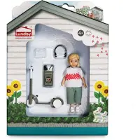 Lundby nukke ja potkulauta
