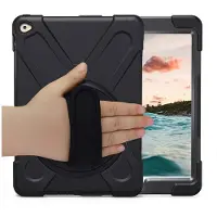 Casecentive Handstrap Hardcase met handvat iPad Mini 1 / 2 / 3 zwart