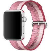 Apple Watch 42mm Berry Woven Nylon Horlogeband