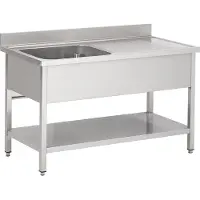CombiSteel 700 SPOELTAFEL BODEMSCHAP LINKS | 7333.0830