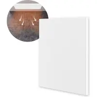 Quality Heating Infrarood Verwarmingspaneel - Plafond & Wand Montage - Verwarming voor Woonkamer of Badkamer - Wit - 50x32 cm - 100 Watt