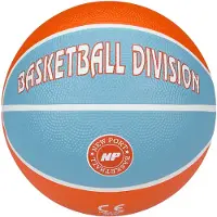 New Port Mini Basketbal Print - Oranje/Aqua/Wit - 3