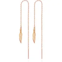 Cilla Jewels Ketting Oorhangers Dames met Blad rose kleurig van Edelstaal