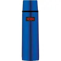 Thermos - Light & Compact 0,75L Bleu Métallique voor Unisex - Blauw
