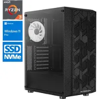 Screenon - Works - Ryzen 3 - 500GB M.2 SSD - Radeon RX Vega 8 - Home PC.V10233 + WiFi & Bluetooth