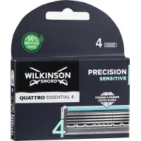 Wilkinson Sword Quattro Titanium Sensitive - 4 mesjes