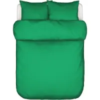 Marc O'Polo Dekbedovertrek Tove Vivid Green Percal-260 x 200 / 220 cm | Extra Breed