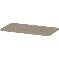 Ink Topdeck 45 Topblad T.b.v. Onderkast - 90x45x3,5cm - MFC - Ivoor Eiken - Badkamermeubels, Wastafelbladen - 8718835156589