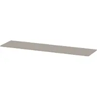 Ink Topdeck 45 Topblad T.b.v. Onderkast - 180x45x1,6cm - MDF - Mat Kasjmier Grijs - Badkamermeubels, Wastafelbladen - 8718835148317
