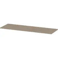 Ink Topdeck 45 Topblad T.b.v. Onderkast - 140x45x1,6cm - MFC - Ivoor Eiken - Badkamermeubels, Wastafelbladen - 8718835156480