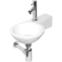 Best design fonteinset Step kraangat rechts 38x23cm