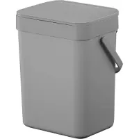 EKO - Puro II Food Waste Caddy 5 liter - Polypropyleen - grijs - Prullenbak